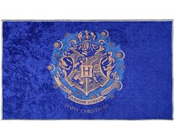 Wizarding World - Harry Potter - Deurmat - Zweinstein Kerstlogo 45x75cm
