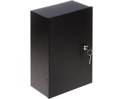 WL4 STC2-B zwarte universele afsluitbare stalen montage kast