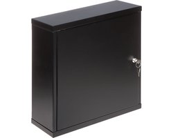 WL4 STC4-B zwarte universele afsluitbare stalen montage kast