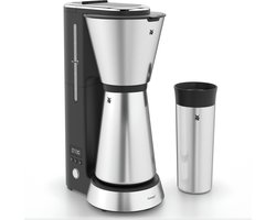 WMF KITCHENminis 0412260011 - Filter-koffiezetapparaat - Thermoskan - Zwart/RVS - Compact - 5 Kopjes
