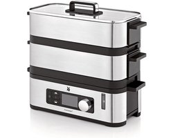 WMF KITCHENminis - Stoomkoker - Compact - 2 Schalen - RVS - Energiezuinig