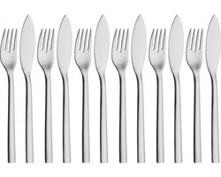 WMF Nuova Visbestek - 12-delig - RVS - Voor Visgerechten