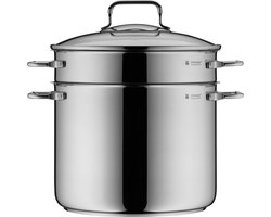 WMF - Pastapan - Ø24 cm - RVS - Geschikt voor alle warmtebronnen - Inclusief inzet