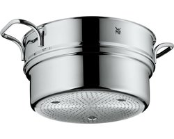 WMF ProfiSelect 24 cm Steamer Insert, Kitchen Steamer, Food Steamer, Stainless Steel, Silver