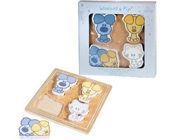 Woezel en Pip Baby Houten Puzzel