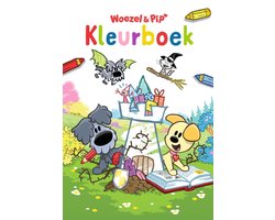 Woezel & Pip - Kleurboek