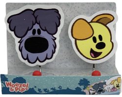 Woezel & Pip Muurhaken - 2 Stuks - Kinderen - Kapstok - Kinderkamer - Ophangen