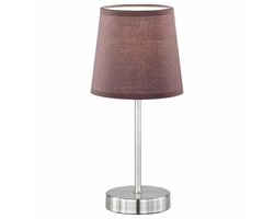 Wofi Tafellamp Cesena | 1X E14 Max 42W | Bruin