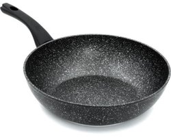 Wokpan Ø 32cm - Inductie - Anti-Aanbak - Alle Warmtebronnen - PTFE en PFAS vrij