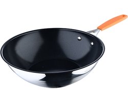 Wokpan San Ignacio COMPACT SG Ø 28 cm Zwart Aluminium