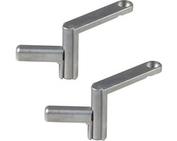 wolfcraft - 2 Snelspanners voor werkbanken - 20mm - 6176000