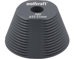 Wolfcraft Boorhulpen, Ø 35 - 51 mm