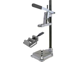 wolfcraft - Boorstandaard met bankschroef voor boormachine - Tafelboormachine - Kolomboor - Machineklem - 3406301