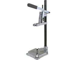 wolfcraft - Boorstandaard met bankschroef voor boormachine - Universeel - Tafelboormachine - Kolomboor - Machineklem - 3406301
