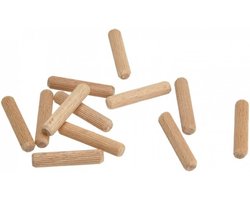 wolfcraft - Deuvel 6mm - 300 Deuvels - 30mm lang - 2905000