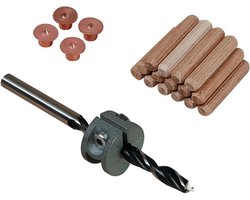 Wolfcraft Deuvelset - Ø 8 mm