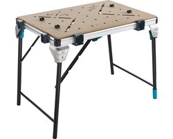 wolfcraft - MASTER work 1600 - Werkbank - Werktafel Inklapbaar - Machinetafel Opvouwbaar - De mobiele werkbank - 6909000 - 10 JAAR GARANTIE