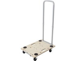 wolfcraft - Meubelroller met handvat - 250 kg - 590 x 195 mm - Verhuis Trolley - Hondje - 5548000
