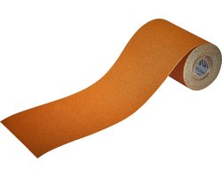 wolfcraft - Schuurpapier Korrel 120 - Rol voor hout/metaal - 5 m × 93 mm - 3174000