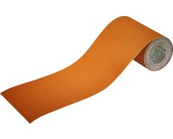 wolfcraft - Schuurpapier Korrel 240 - Rol voor hout/metaal - 5 m × 93 mm - 3176000