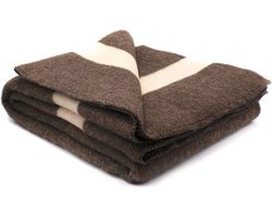 Wollen Dikke Deken Rainbow - 160x220 cm - Zuivere wol - 2800 g