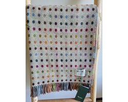 Wollen Plaid - RAINBOW Spot (Merino) 140x185cm - Bronte x Plaids.shop