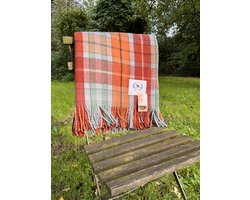 Wollen Tartan plaid Buchanan Antique New - zacht - warm - cosy - gezellig - natuurlijk - 100% WOL - Ecologisch - geschenk