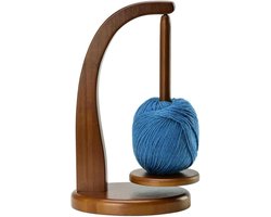 Wollen Wikkelaar voor Breien en Haken - Magnetische Garenspanner en Houten Houder