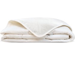 Wollen Zomerdekbed 200gr/m2 - 140x200cm - 100% Zuivere Scheerwol - Wollen Dekbed 140x200 - Eenpersoons - Dekbedden