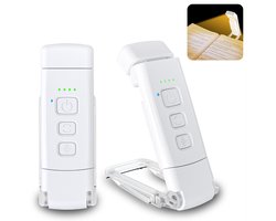 Wonix - Leeslampje - Bedlamp - Klemlamp - Klemlampjes - Bedlampjes Leeslampjes - Boeklampje - Bedlampjes Slaapkamer Volwassenen - Leeslampje voor Boek - Voor in Bed - Met Klem - Oplaadbaar USB - Kind - Slaapkamer - Oplaadbare Lamp