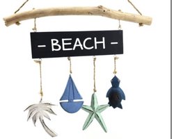 Woodart houten hanger zee decoratie beach