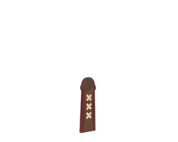Wooden Amsterdam Amsterdammertje - Serveerplank - Snijplank - 35 cm - Walnoot/Esdoorn/Padouk