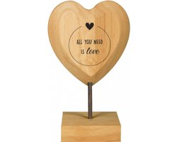 Wooden hearts - All you need is love