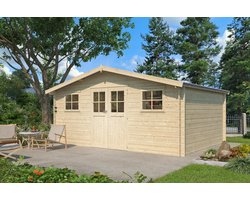 Woodlands Blokhut Hudson XL 505 x 385 cm