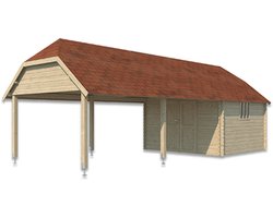 Woodlands Blokhut Oxford XXL 355 x 940 cm