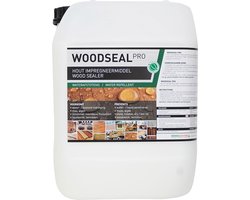Woodseal Pro - Hout impregneermiddel - Nano Coating 100% Waterdicht - Schutting, Tuinhuis, Tuinhek, Pergola’s - Duurzaam 10L (60m2)