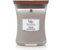 Woodwick Fireside Mini Candle - Geurkaars