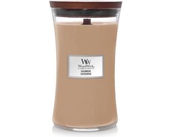 WoodWick Hourglass Large Geurkaars - Cashmere - 130 branduren