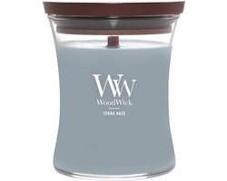 WoodWick Hourglass Medium Geurkaars - Terra Haze - 60 branduren