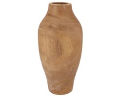woody naturel vaas flower 19x19x39cm