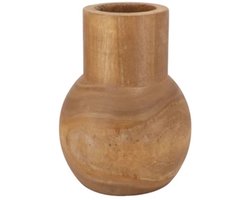 woody naturel vaas neck 23x23x29cm