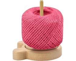 Wool Roller - Wood Yarn Holder voor Tangle-free Ball Bearings - Rotatie - Verticaal Yarn Dispenser voor Breien en Haken - Wol Wrapper - Wolopslag