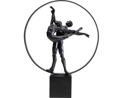 Woonaccessoires dansers cirkel zwart Kare Design