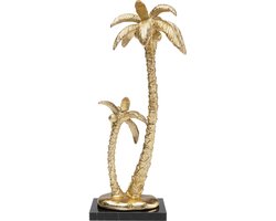 Woonaccessoires goud palmbomen 41cm Kare Design