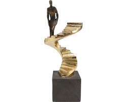 Woonaccessoires gouden trap uno Kare Design