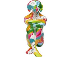 Woonaccessoires hond stippen 32cm Kare Design
