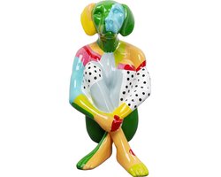 Woonaccessoires hond stippen XL 80cm Kare Design