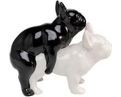 Woonaccessoires Love Dogs zwart en wit Kare Design