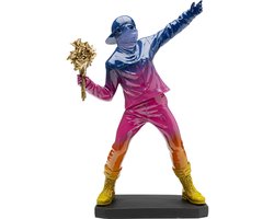 Woonaccessoires straatkunst regenboog boeket goud Kare Design