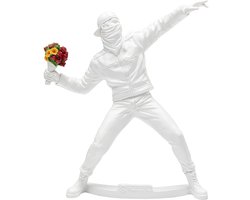 Woonaccessoires straatkunst wit peace and love Kare Design